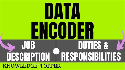 Data Encoder Jobs 